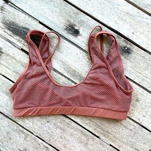 Mesh Swimsuit Top